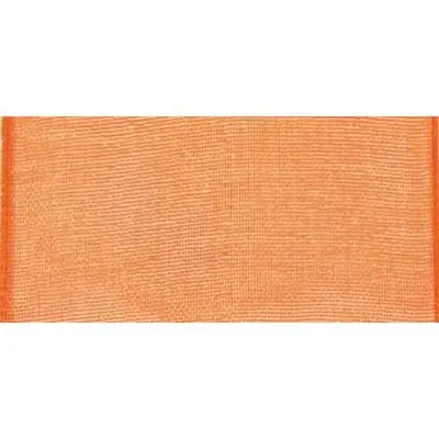Ruban organdi - Orange - 40 mm - Au mètre - Rayher