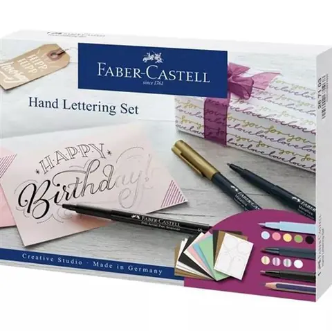 Set Feutre Hand Lettering Faber-Castell 12 pièces