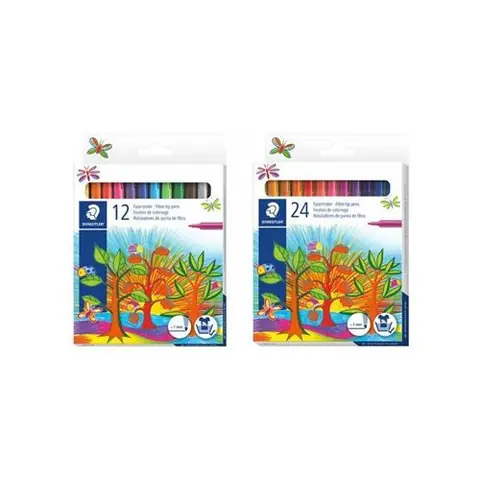 STAEDTLER Feutre de coloriage Noris, étui en carton 12