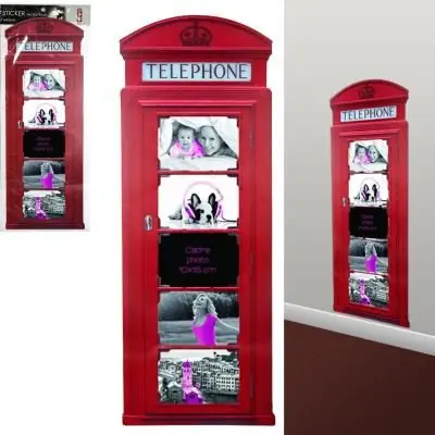 Sticker cadre photo London payphone