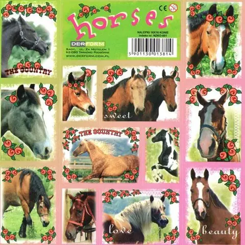 Stickers Chevaux modèle 1