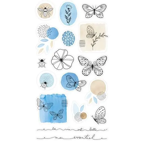Stickers Époxy - Mon Essentiel - 17 motifs