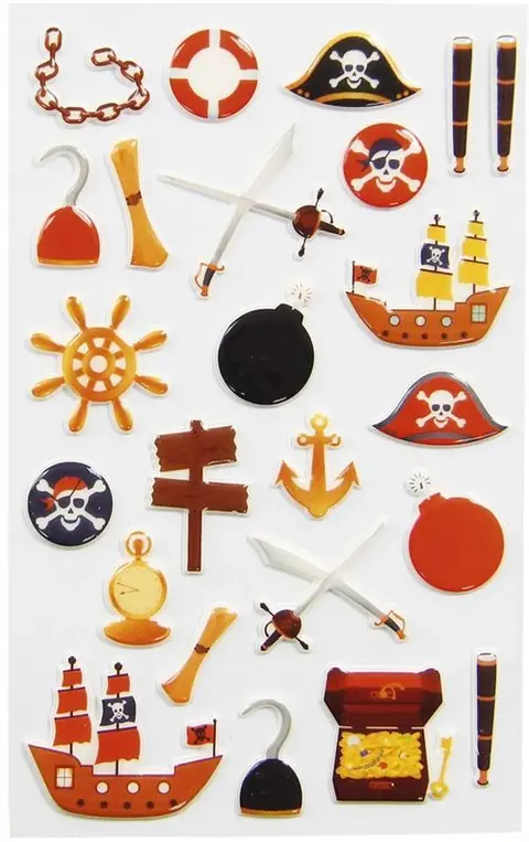 Stickers Maildor Cooky Pirates