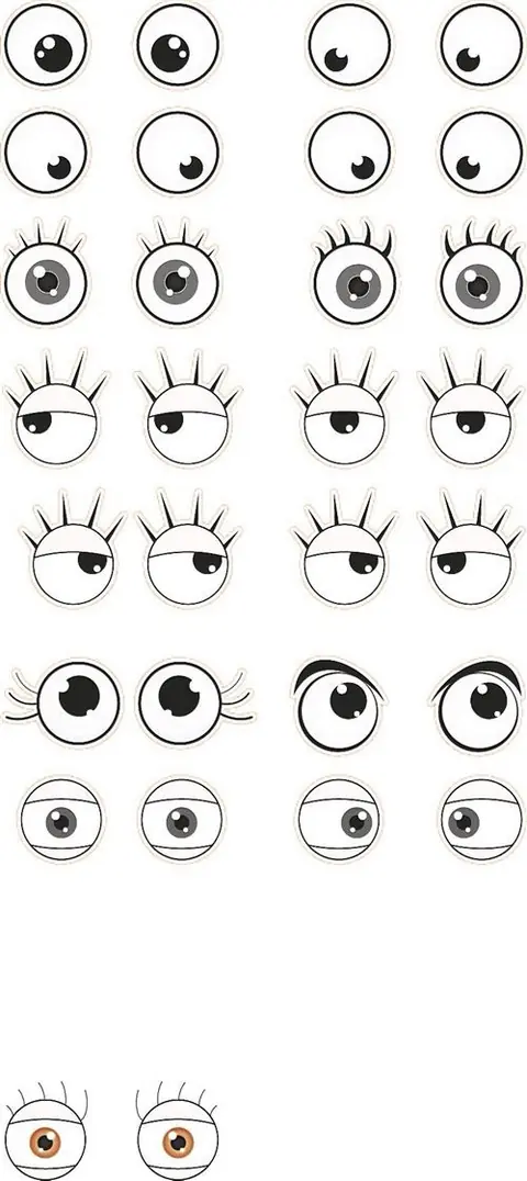 Stickers Maildor Cooky Yeux