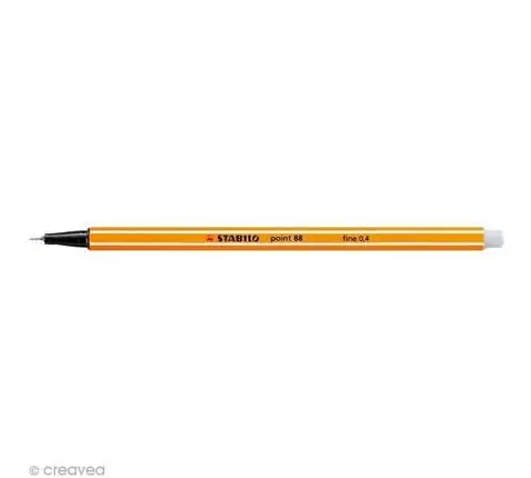 Stylo feutre Stabilo point 88 à l'unité - Pointe fine - 35 couleurs