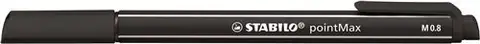 Stylo feutre Stabilo PointMax Noir