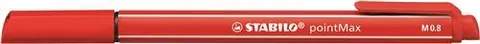 Stylo feutre Stabilo PointMax Rouge