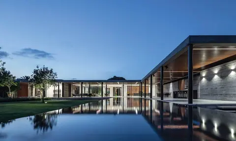 Une maison en contact avec la nature en Israël - Pause café