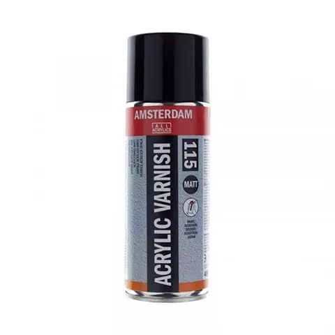 Vernis acrylique mat 115 - Bombe 400 ml - Amsterdam