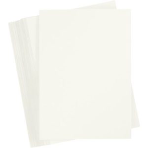 Papier cartonné – A6 – Ivoire – 180 gr – 100 feuilles