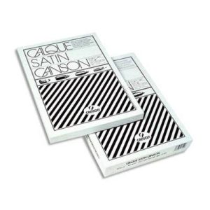 Ramette de 100 feuilles calque satin A4 21×29,7 cm 90 95 g Ref-17119
