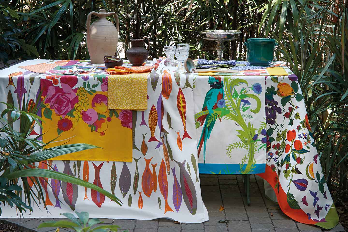 Lire la suite à propos de l’article Gabel pour Ken Scott : mélange de couleurs et de motifs pour toute la maison